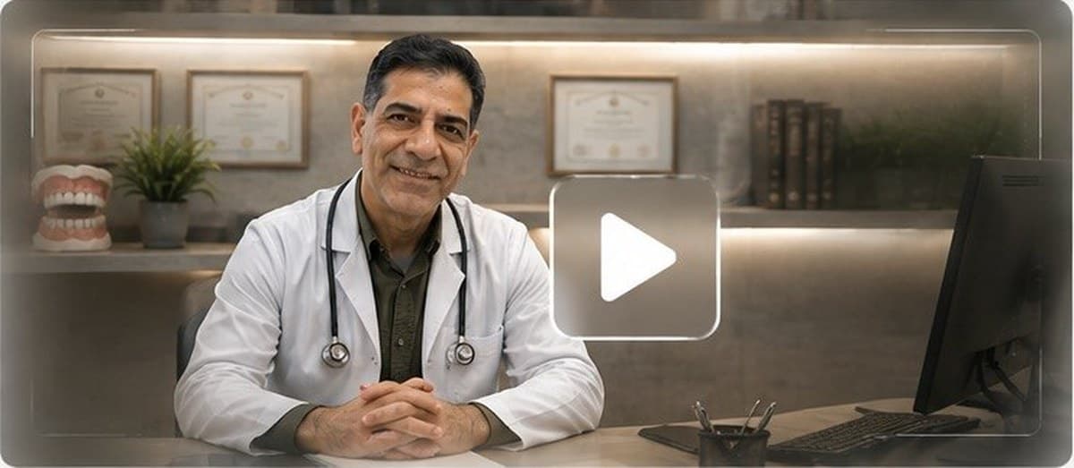 ویدیو آموزشی دکتر محمد معتمدی — هر دندان کودک در چند ماهگی در می‌آید؟